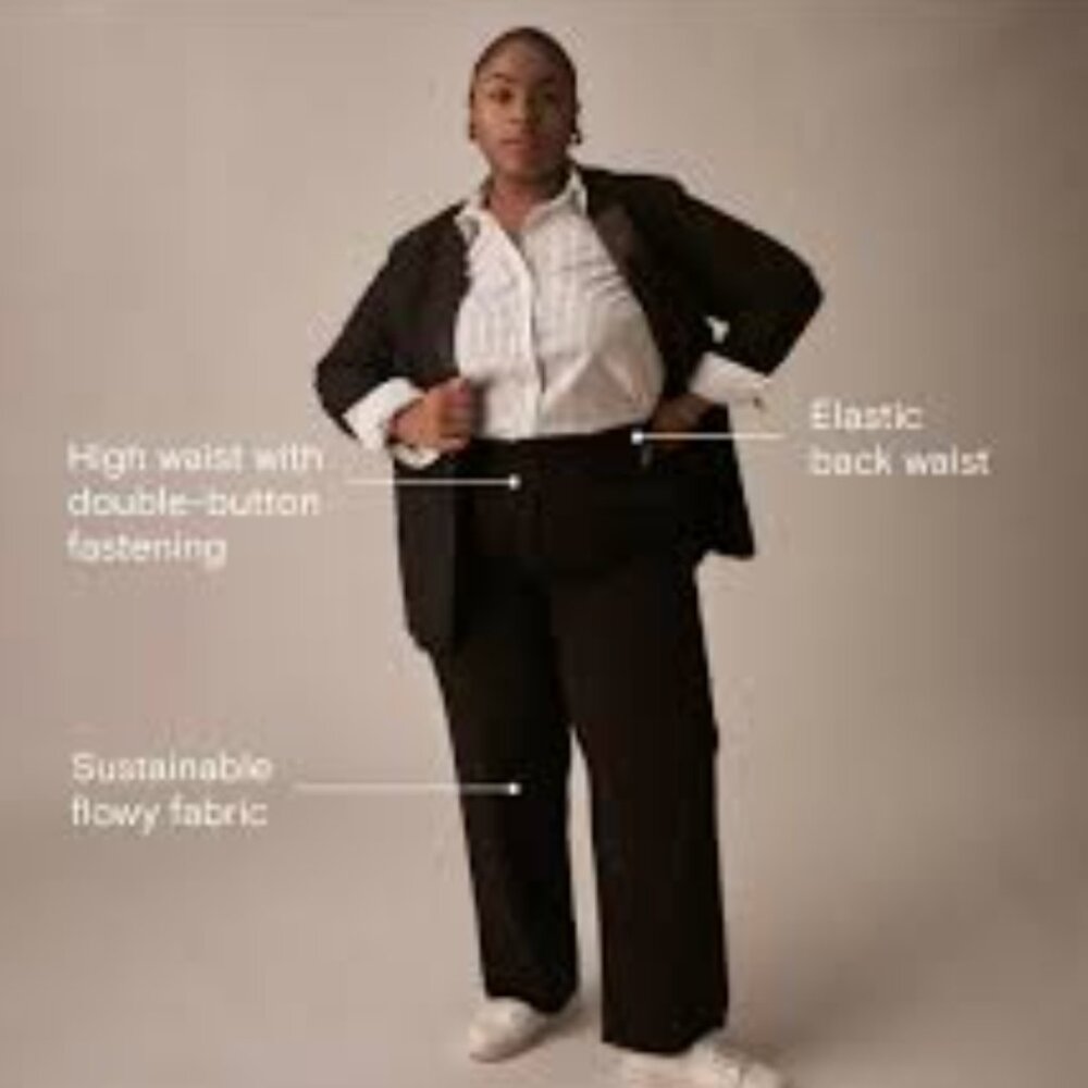 All Day Irving Straight Leg Pants - Size 14-16 (Universal Standard size Small)